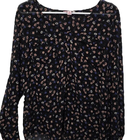 Candies Floral Blouse - Picture 1 of 9
